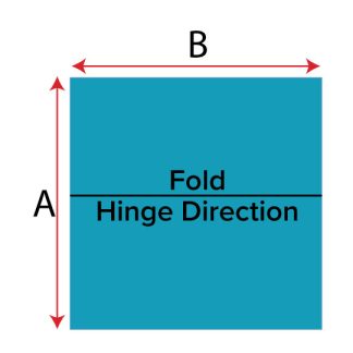 5"x3" - 1 lb Foam 80x48 Light Blue