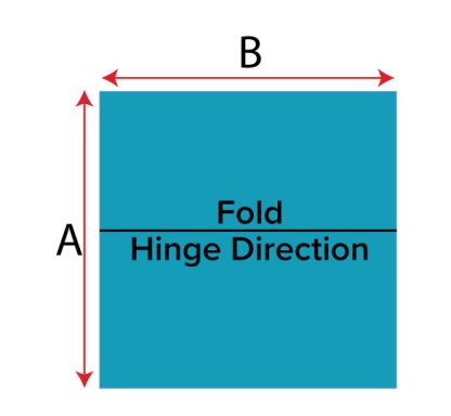 5"x3" - 1 lb Foam 80x48 Light Blue